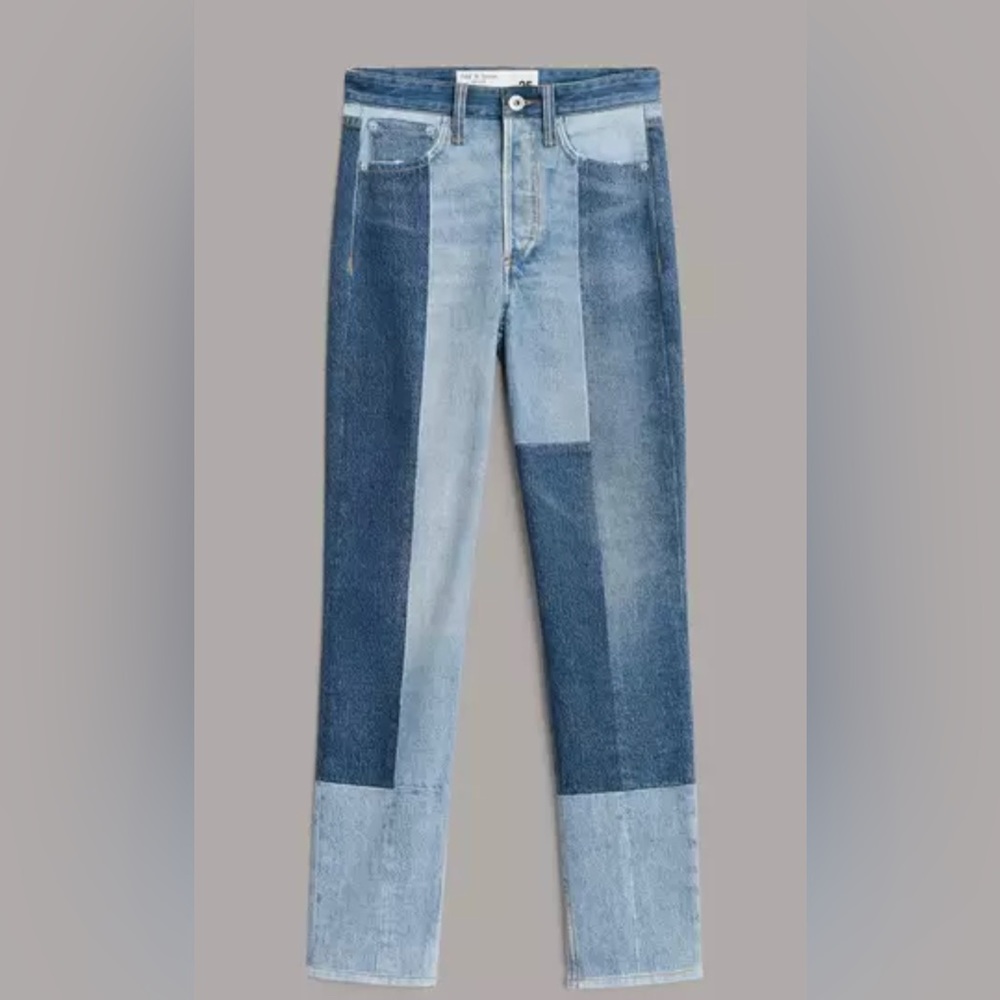 rag & bone / Stretch Miramar Nina Cigarette/
Trompe l'oeil Cotton Pant